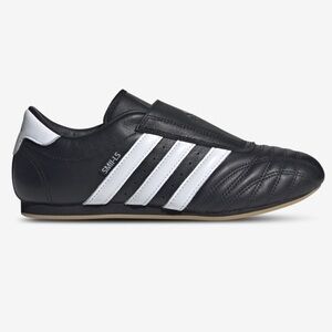 Adidas Taekwondo W10 Black White Gum Slip-On Sneakers